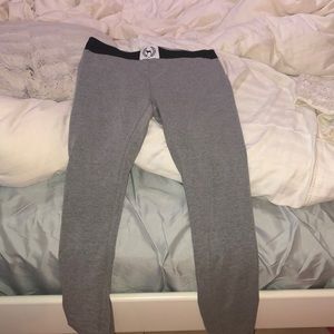Victoria secret pink grey leggings